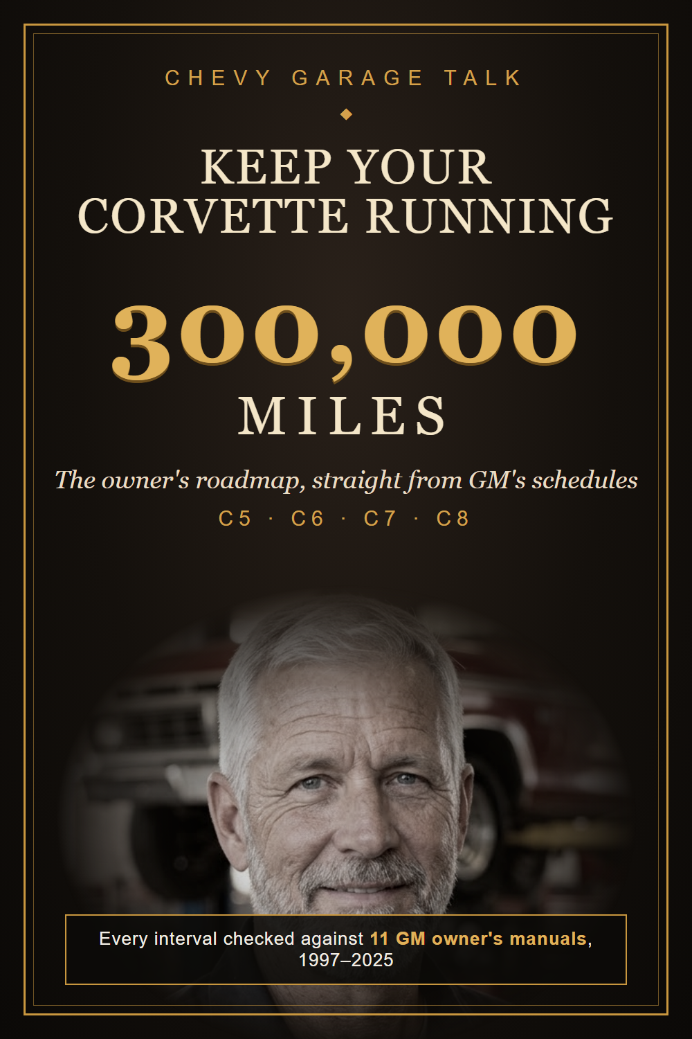 Keep Your Corvette Running 300,000 Miles - book cover